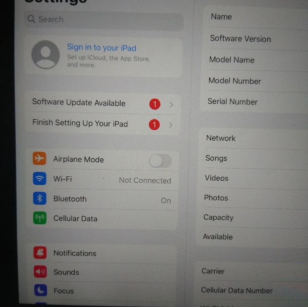 Apple iPad air 2 ,.64gb 9.7